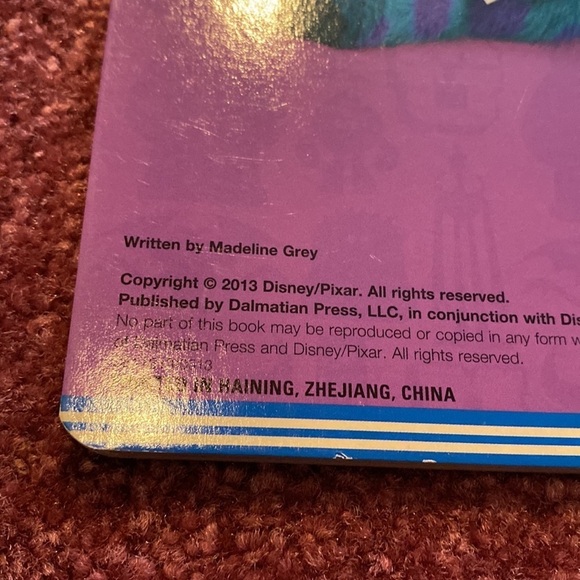 Disney monsters university book - Picture 3 of 5